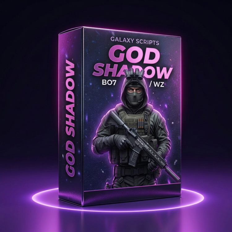 Boîte Galaxy Scripts God Shadow BO7/WZ avec opérateur furtif