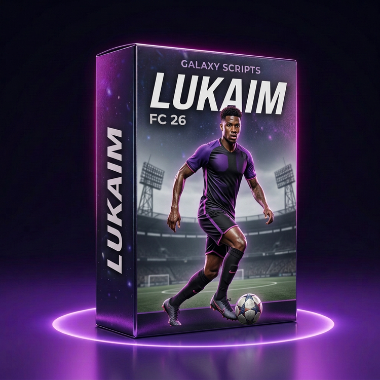 Boîte Galaxy Scripts Lukaim FC 26