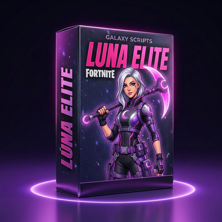 Boîte Galaxy Scripts Luna Elite Fortnite